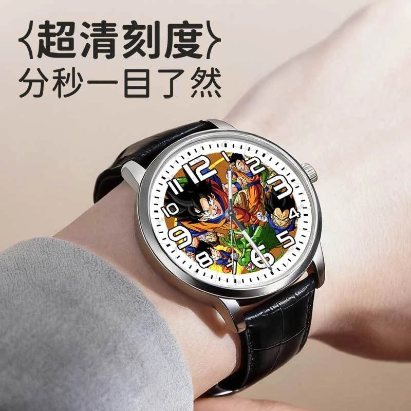 Montre Dragon Ball - Goku, Vegeta, Goten, Trunks et Shenron