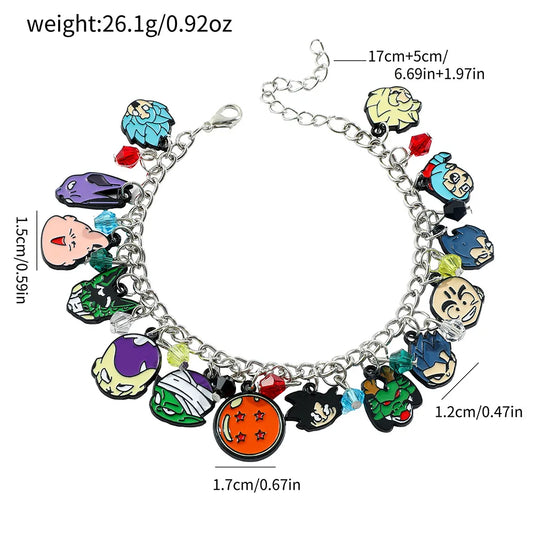 Bracelet Dragon Ball - Breloques des Personnages