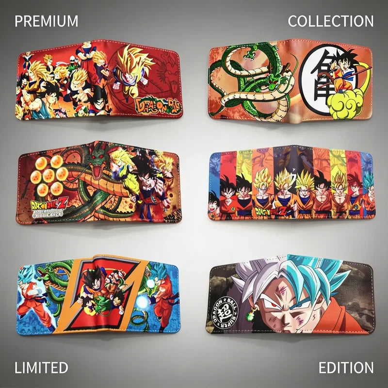 Portefeuille Dragon Ball - Goku Super Saiyan 3 et Shenron