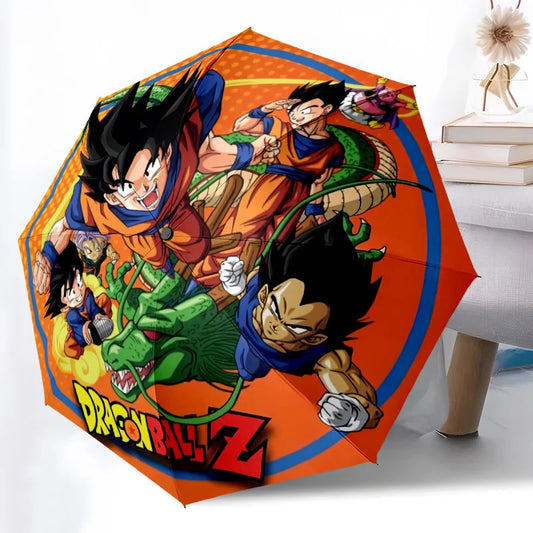 Parapluie Dragon Ball - Goku, Vegeta et Shenron