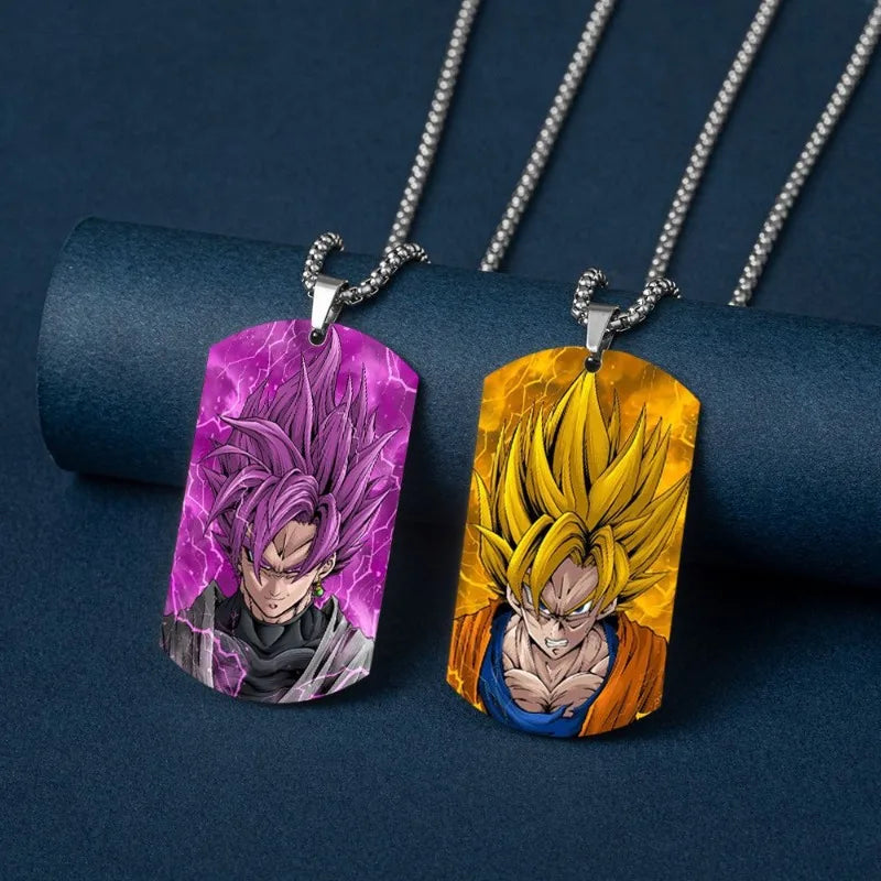Collier Dragon Ball - Gohan et Son Goku