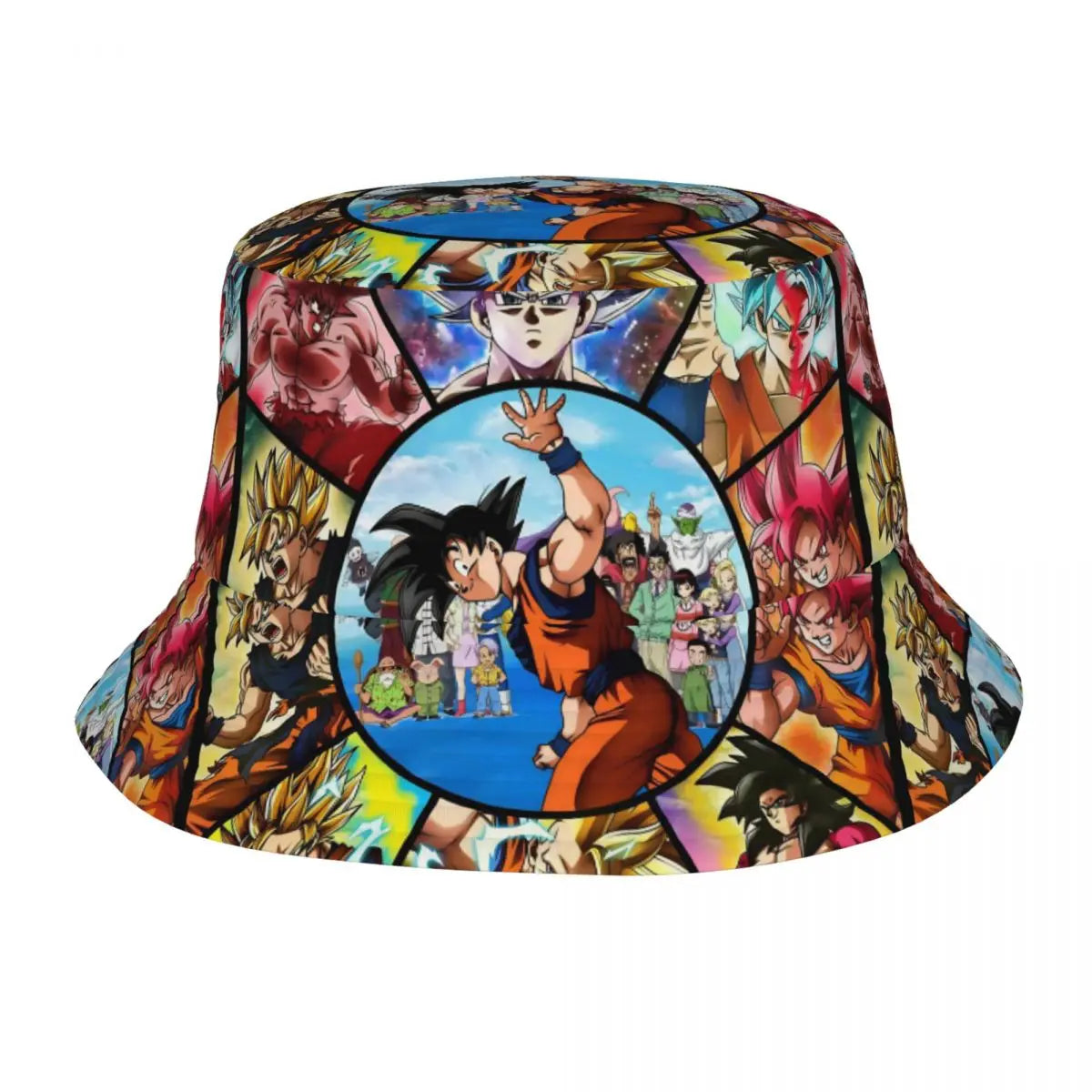 Chapeau Bob Dragon Ball - Goku, ses Transformations et ses Amis
