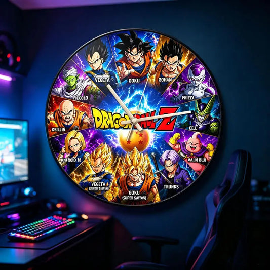 Horloge Murale Dragon Ball - Les Personnages