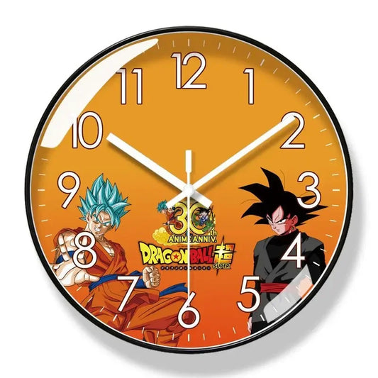 Horloge Murale Dragon Ball - Goku et Goku Black