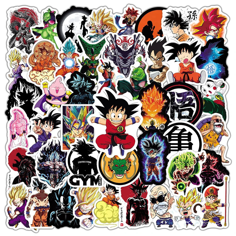 Lot d’Autocollants Dragon Ball