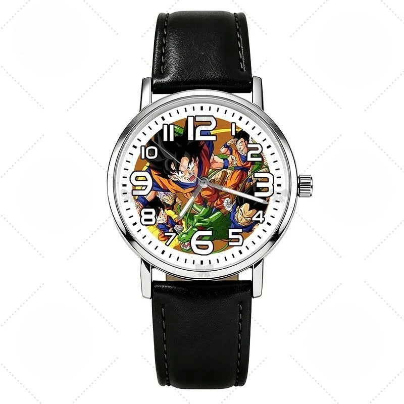 Montre Dragon Ball - Goku, Vegeta, Goten, Trunks et Shenron
