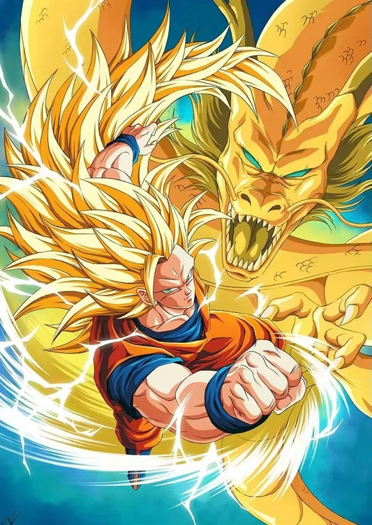 Puzzle Dragon Ball - Son Goku et Shenron