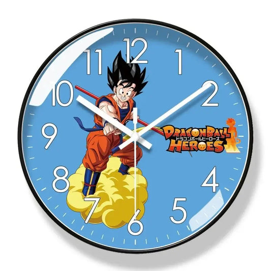 Horloge Murale Dragon Ball - Son Goku sur le Nuage