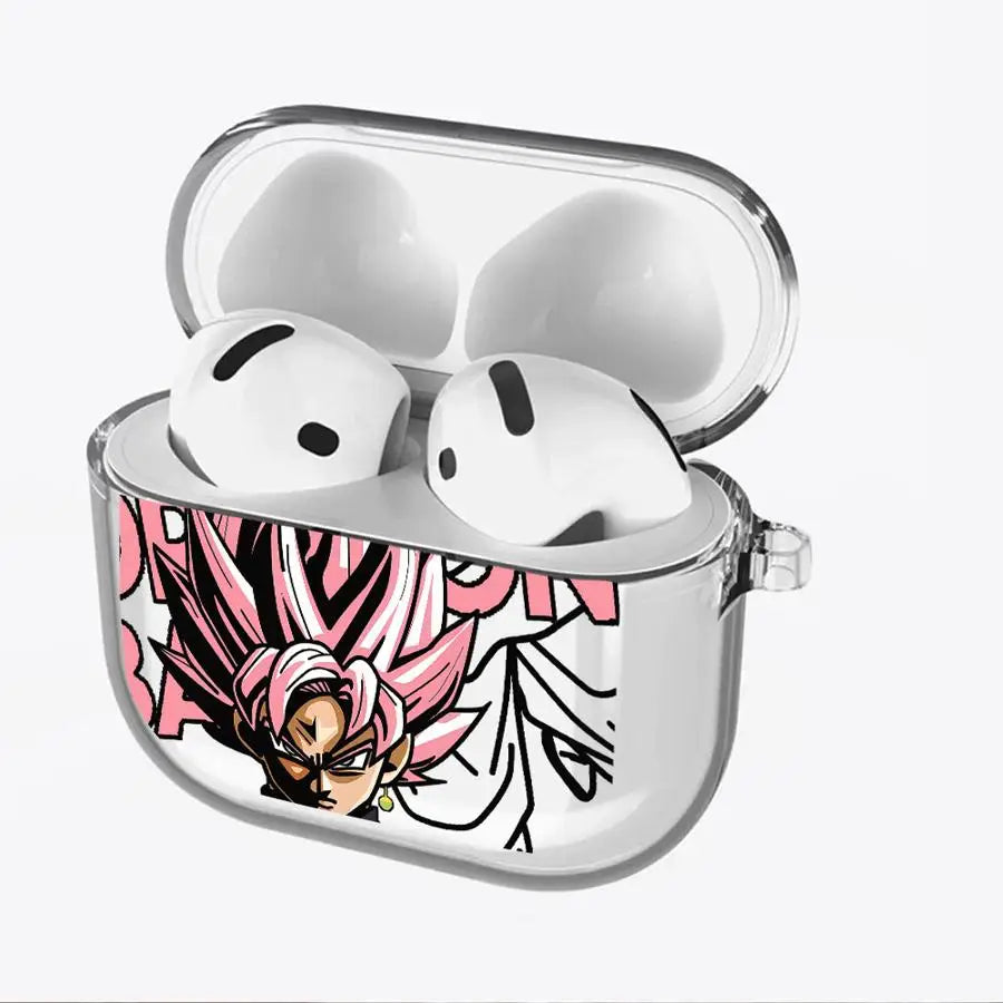 AirPods-hoesje Dragon Ball - Goku Black Super Saiyan Rosé